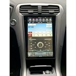 Штатная магнитола CarMedia ZF-1201-S3-DSP для Ford Mondeo V 2014-2022, Fusion II (North America) 2012-2016 Tesla Style (стиль тесла) (Поддержка SYNC 3) на Android 9.0