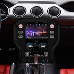 Штатная магнитола CarMedia ZF-1103-DSP для Ford Mustang VI 2014-2022 Tesla Style (стиль тесла) на Android 9.0