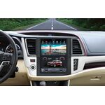 Штатная магнитола CarMedia ZF-1207-DSP для Toyota Highlander (U50) (2013-2019) Tesla Style (стиль тесла) на Android 9.0