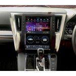 Штатная магнитола CarMedia ZF-1308L-DSP для Toyota Alphard III 2015-2022 Tesla Style (стиль тесла) на Android 8.1