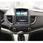 Штатная магнитола CarMedia ZF-1091-DSP для Honda CR-V 4 (2011-2018) Tesla Style (стиль тесла) на Android 9.0