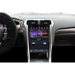 Штатная магнитола CarMedia ZF-1809-DSP для Ford Mondeo V 2014-2022, Fusion II (North America) 2012-2016 Tesla Style (стиль тесла) на Android 9.0