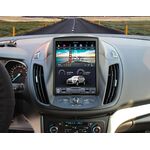 Штатная магнитола CarMedia ZF-1002-DSP для Ford Kuga II 2012-2019 Tesla Style (стиль тесла) на Android 9.0