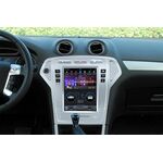 Штатная магнитола CarMedia ZF-1119-DSP для Ford Modeo IV 2007-2010 Tesla Style (стиль тесла) на Android 9.0