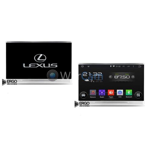 ERGO ER11LA 11.1" для Lexus LX570/IS300, Audi A6 (Android 9)