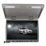 Автомобильный потолочный монитор ERGO ER17F 17.3" (USB, SD, HDMI, AV) серый
