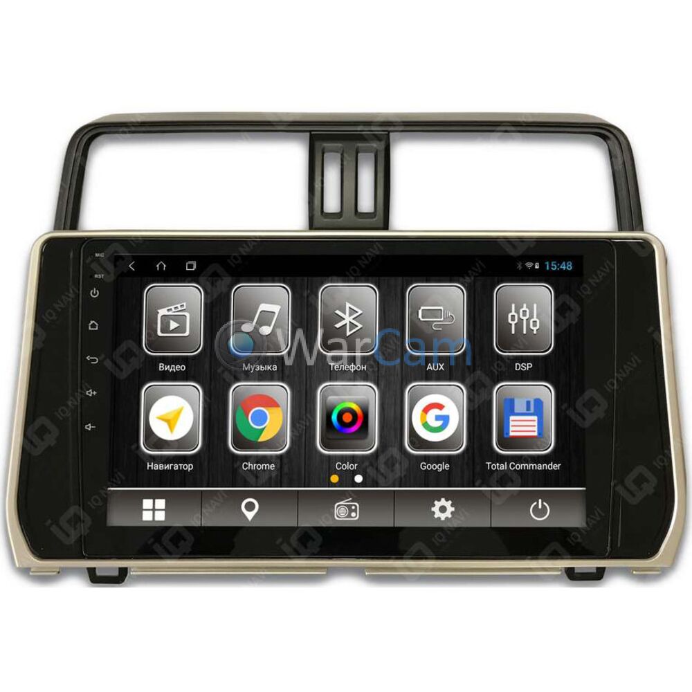 Штатная магнитола IQ NAVI TS9-2929PFHD Toyota LC Prado 150 2017-2021 на  Android 8.1.0 Купить