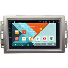 Chrysler 300C, Sebring (серебро) Wide Media KS7001QR-3/32-RP-JPUN09S-83 на Android 10 (API 29) (DSP CarPlay 4G-SIM)