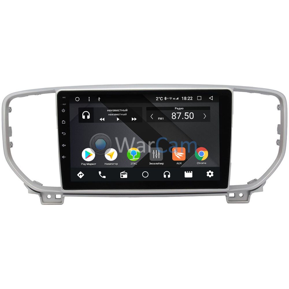 Штатная магнитола Kia Sportage IV 2018-2022 OEM PX9085-4/32 на Android 10  (PX6, IPS, 4/32GB) (для авто без камеры) Купить