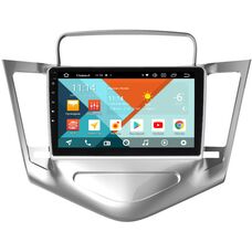 Chevrolet Cruze I 2009-2012 (серебро) Wide Media KS9-128QR-3/32 DSP CarPlay 4G-SIM на Android 10 (API 29)