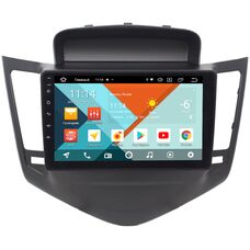 Chevrolet Cruze I 2009-2012 (черная) Wide Media KS9010QR-3/32 DSP CarPlay 4G-SIM на Android 10 (API 29)