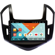 Chevrolet Cruze I 2012-2015 (черный глянец) Wide Media KS9-425QR-3/32 DSP CarPlay 4G-SIM на Android 10 (API 29)