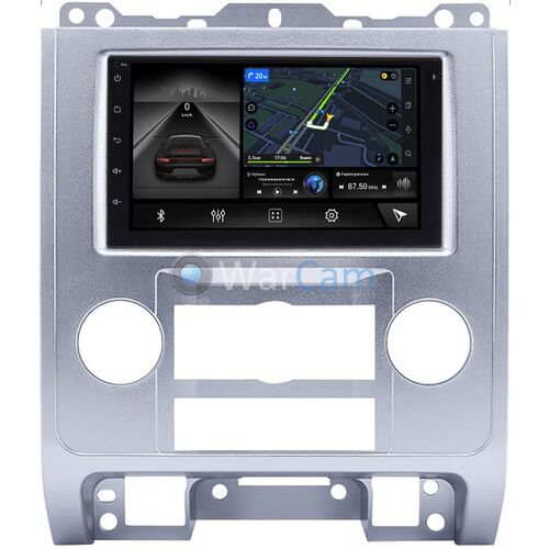 Ford Escape 2 (2007-2012) (серебро) Canbox H-Line 4477-RP-11-682-242 на Android 10 (4G-SIM, 3/32, DSP)