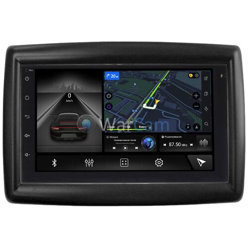Renault Megane II 2002-2009 Canbox H-Line 4477-RP-RNMGC-122 на Android 10 (4G-SIM, 3/32, DSP)