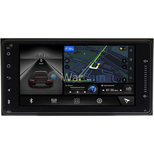 Toyota Ractis II (2010-2016) Canbox H-Line 7503 3/32 на Android 10 (4G-SIM, DSP, IPS)