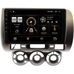 Honda Fit (2001-2008) (с кондиционером) Canbox H-Line 4186-9187 на Android 10 (4G-SIM, 8/256, DSP, QLed, 2K)