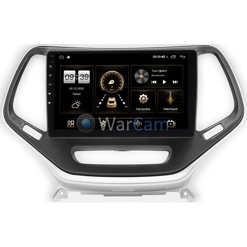 Jeep Cherokee 5 (KL) (2013-2022) Canbox H-Line 3799-10-811 на Android 10 (4G-SIM, 4/64, DSP, QLed)