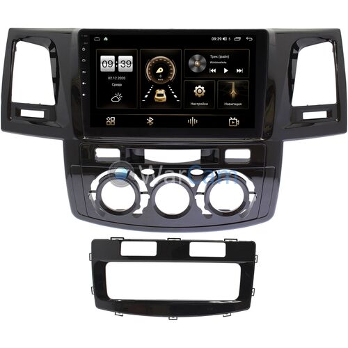 Toyota Hilux VII, Fortuner I 2005-2015 Canbox H-Line 4180-9414 на Android 10 (4G-SIM, 3/32, DSP, QLed, 2K)