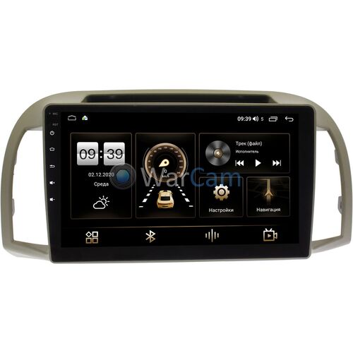 Nissan Micra III (K12), March III (K12) 2006-2010 Canbox H-Line 3792-9-1354 на Android 10 (4G-SIM, 4/64, DSP, QLed)