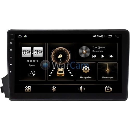 SsangYong Kyron, Korando Sports, Actyon, Actyon Sports I 2006-2018 Canbox H-Line 3792-9-770 на Android 10 (4G-SIM, 4/64, DSP, QLed)