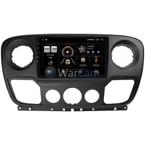 Renault Master (2010-2019) Canbox H-Line 3799-10-1361 на Android 10 (4G-SIM, 4/64, DSP, QLed)