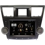 Toyota Highlander (U40) (2007-2013) Canbox H-Line 4180-9-ALHLDH012-КНОПКА на Android 10 (4G-SIM, 3/32, DSP, QLed, 2K)