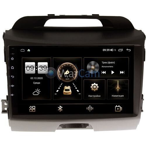 Kia Sportage III 2010-2016 для авто с камерой Canbox M-Line 4542-9072 на Android 10 (4G-SIM, 4/64, DSP, QLed)