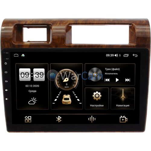 Toyota LC 70 2007-2021 (дерево) Canbox H-Line 3792-9-1121 на Android 10 (4G-SIM, 4/64, DSP, QLed)
