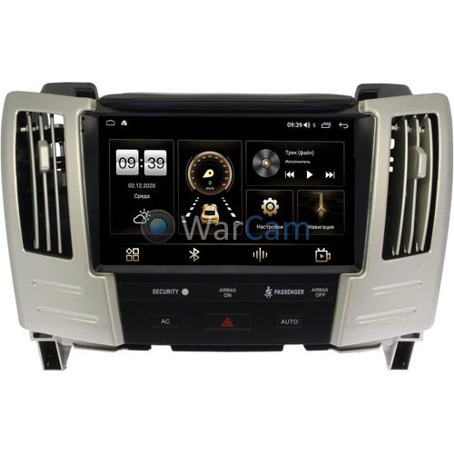 Toyota Harrier 2 (XU30) (2003-2013) Canbox H-Line 3792-9583 на Android 10 (4G-SIM, 4/64, DSP, QLed)