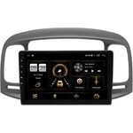 Hyundai Verna II 2005-2010 (черная) Canbox H-Line 4184-9-1411 на Android 10 (4G-SIM, 6/128, DSP, QLed, 2K)