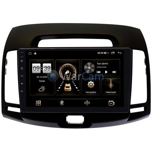 Hyundai Elantra 4 (HD) (2006-2011) (черная) Canbox L-Line 4167-9-680 на Android 10 (4G-SIM, 3/32, TS18, DSP, QLed)