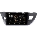 Toyota Corolla 11 (2012-2016) Canbox H-Line 4183-1005 на Android 10 (4G-SIM, 4/64, DSP, QLed, 2K) (для авто без камеры)
