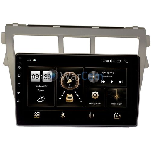 Toyota Belta (2005-2012) Canbox H-Line 3792-9068 на Android 10 (4G-SIM, 4/64, DSP, QLed)