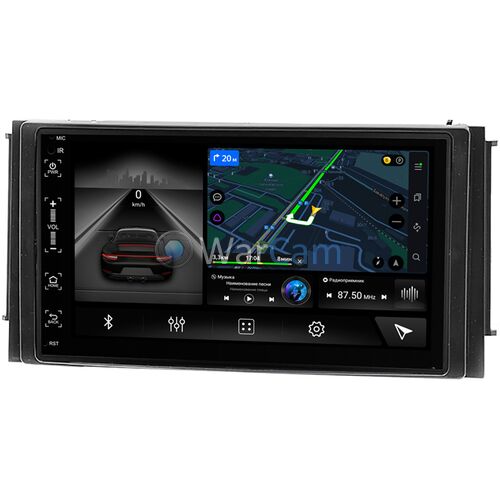 Hyundai Santa Fe II 2005-2012 (для авто с навигацией) Canbox H-Line 5512-RP-HDSFB-183 на Android 10 (4G-SIM, 3/32, DSP, IPS) (173х98)