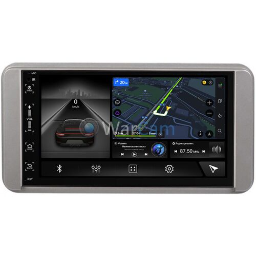 Toyota Spade (2012-2020) (серая) Canbox H-Line 5512-RP-11-107-424 Android 10 (4G-SIM, 3/32, DSP, IPS)