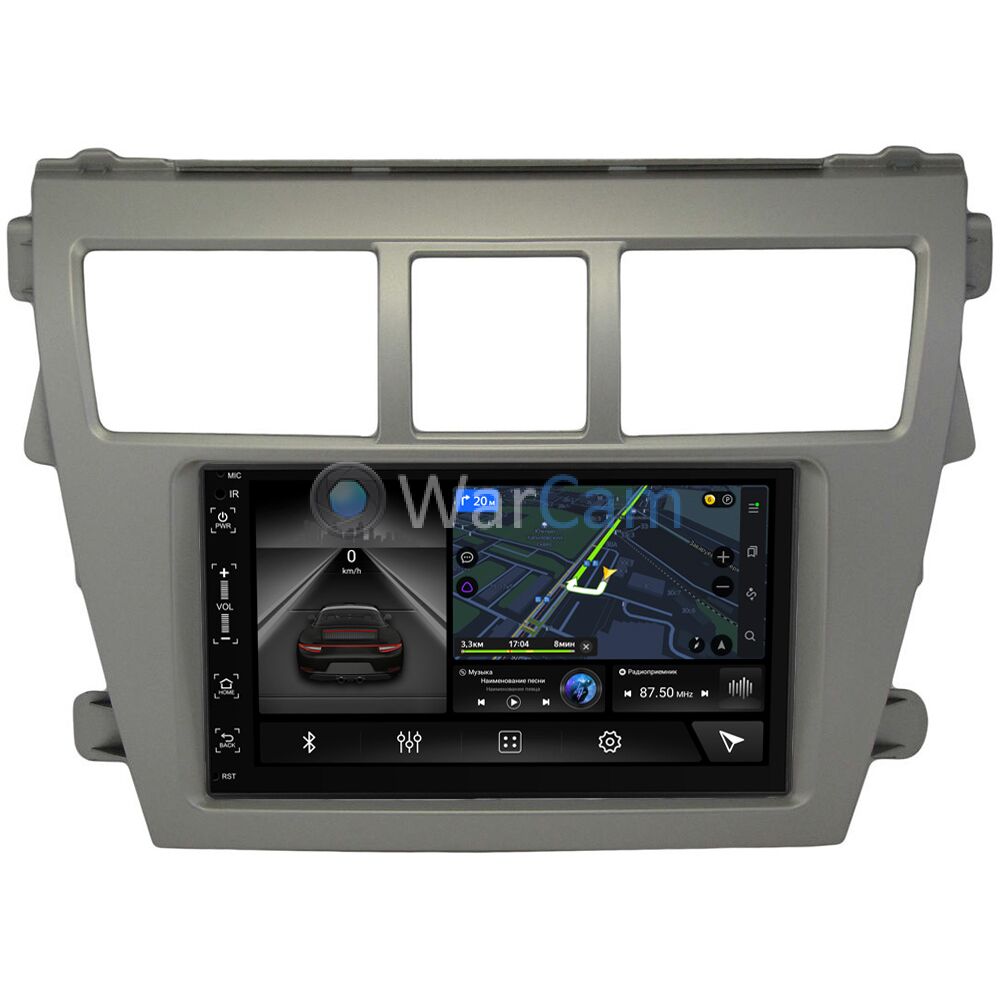 Магнитола в штатное место 2 din Toyota Belta (2005-2012) Canbox H-Line  5512-RP-TYBL-129 на Android 10 (4G-SIM, 3/32, DSP, IPS) Купить