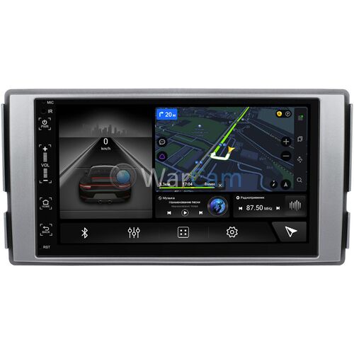 Hyundai Santa Fe II 2005-2012 Canbox H-Line 5512-RP-HDSF-166 на Android 10 (4G-SIM, 3/32, DSP, IPS) (173х98)