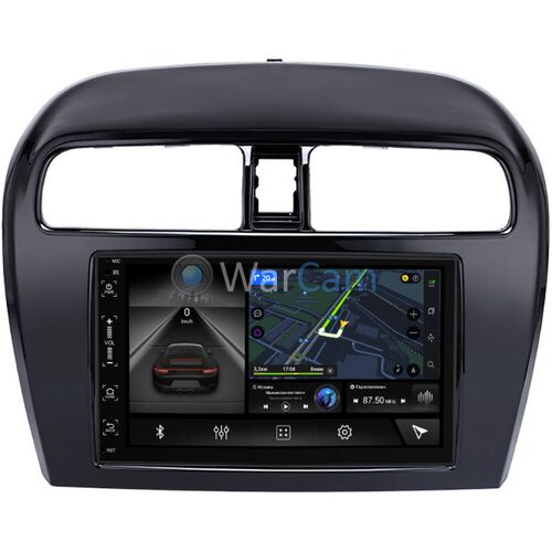 Mitsubishi Mirage VI 2012-2022 Canbox M-Line 5511-RP-11-129-1-365 на Android 10 (4G-SIM, 2/32, DSP, IPS)