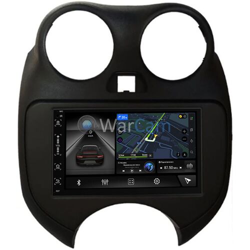 Nissan March IV (K13) 2010-2013 Canbox H-Line 5512-RP-11-295-384 на Android 10 (4G-SIM, 3/32, DSP, IPS)