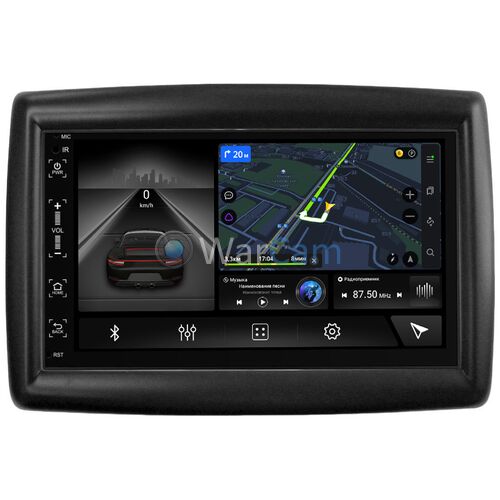 Renault Megane II 2002-2009 Canbox M-Line 5511-RP-RNMGC-122 на Android 10 (4G-SIM, 2/32, DSP, IPS)