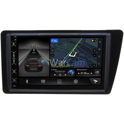 Honda Civic 7 (2000-2006) (левый руль) Canbox H-Line 5512-RP-HNCV03L-101 на Android 10 (4G-SIM, 3/32, DSP, IPS)