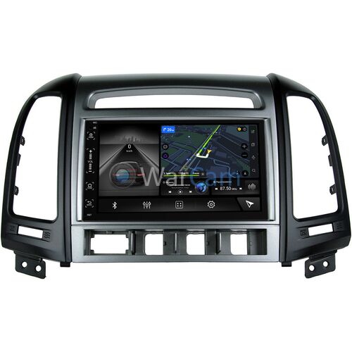 Hyundai Santa Fe II 2005-2012 (4 кнопки) Canbox H-Line 5512-RP-HDSFD-106 на Android 10 (4G-SIM, 3/32, DSP, IPS)