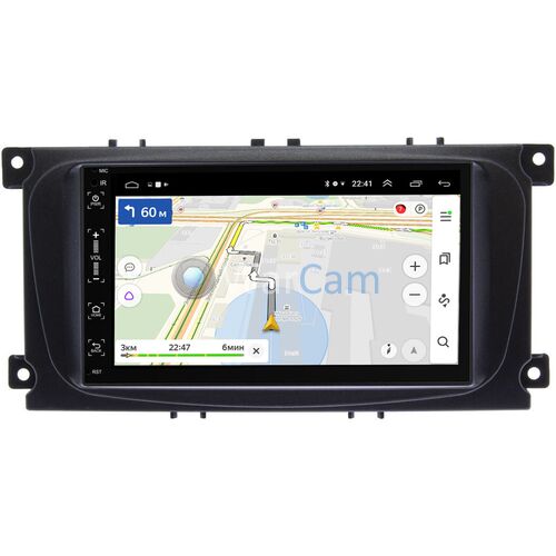 Ford Focus 2, C-MAX, Mondeo 4, S-MAX, Galaxy 2, Tourneo Connect (2006-2015) Canbox 2/16 на Android 10 (5510-RP-FRCM-162) (173х98)