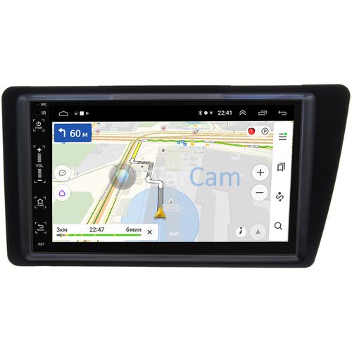 Honda Civic 7 (2000-2006) (левый руль) Canbox 2/16 на Android 10 (5510-RP-HNCV03L-101)