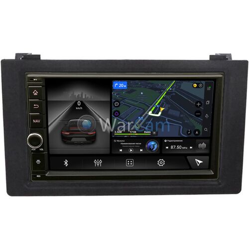 Saab 9-3 (2007-2014) Canbox H-Line 5602-RP-11-093-386 на Android 10 (4G-SIM, 3/32, DSP, IPS) С крутилкой