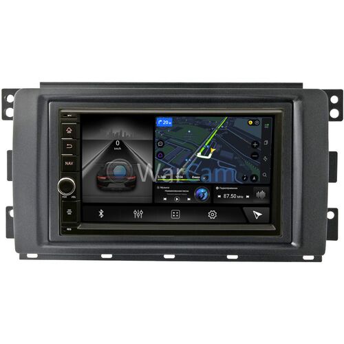 Smart Forfour (2004-2006), Fortwo 2 (2007-2011) Canbox H-Line 5602-RP-11-260-198 на Android 10 (4G-SIM, 3/32, DSP, IPS) С крутилкой