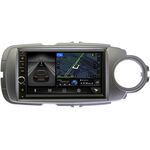 Toyota Yaris III (XP130) 2011-2017, Vitz III (XP130) 2010-2018 (правый и левый руль) Canbox H-Line 5604-RP-TYVT13X-181 на Android 10 (4G-SIM, 6/128, DSP, IPS) С крутилкой