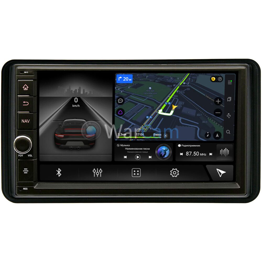 Магнитола в штатное место 2 din Suzuki Jimny III 2005-2019 Canbox H-Line  5603-RP-SZJM-174 на Android 10 (4G-SIM, 4/64, DSP, IPS) (173х98) С  крутилкой Купить