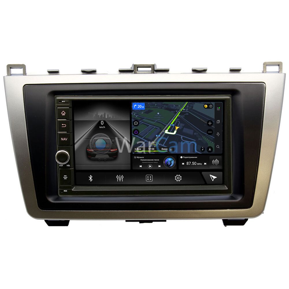 Магнитола в штатное место 2 din Mazda 6 (GH) (2007-2013) Canbox H-Line  5602-RP-MZ6C-115 на Android 10 (4G-SIM, 3/32, DSP, IPS) С крутилкой Купить