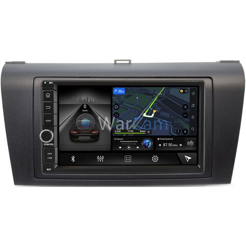 Mazda 3 (BK), Axela (2003-2009) Canbox M-Line 5601-RP-MZ3D2-352 на Android 10 (4G-SIM, 2/32, DSP, IPS) С крутилкой